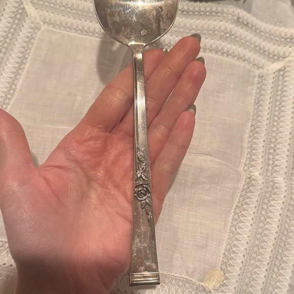 Reed & Barton Silver Serving Fork - Picture 2 of 6